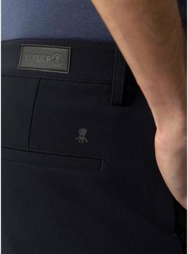 Calça El Pulpo Perfeito técnico marinho para homem