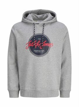 Moletom Jack and Jones Urban cinza para homem