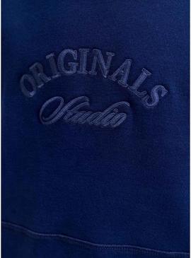 Moletom Jack and Jones Bleecker azul para criança