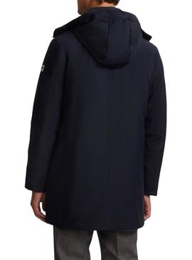Parka Silbon técnica Tailoring marinho para homens