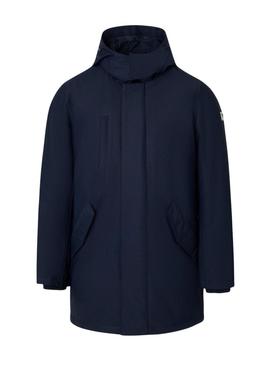 Parka Silbon técnica Tailoring marinho para homens