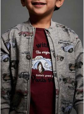 Jaqueta Name It Reiner cinza para menino