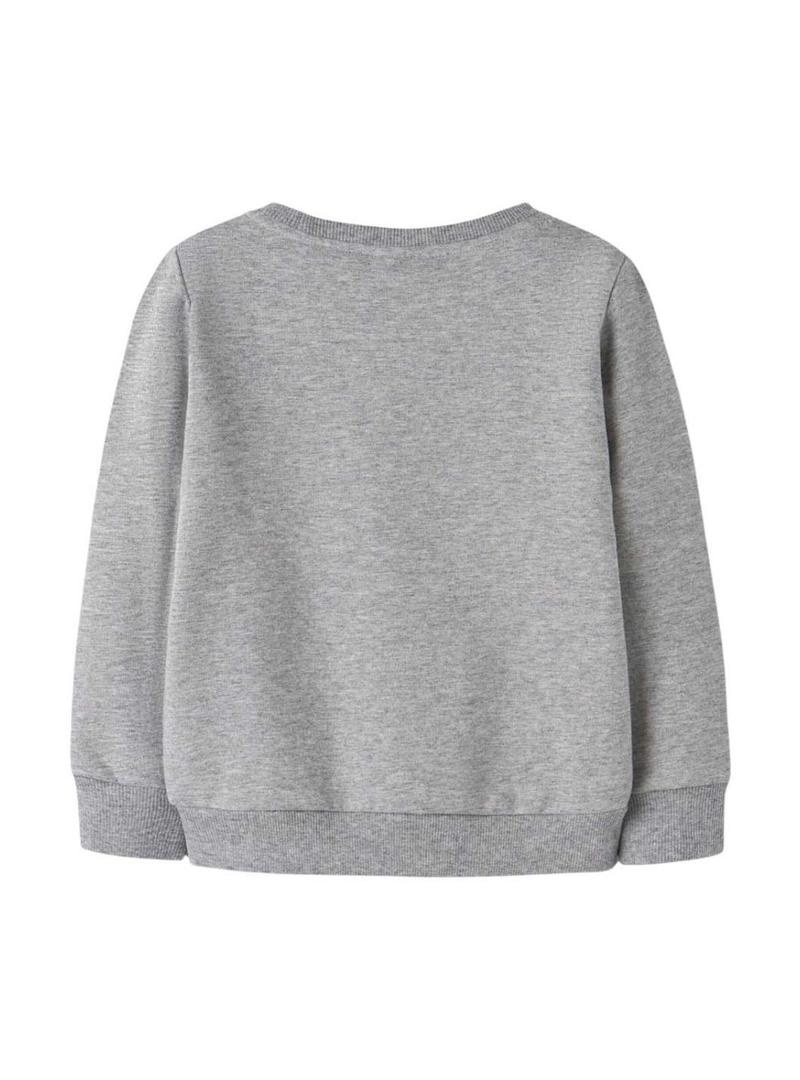 Moletom Name It Frear cinza para menina