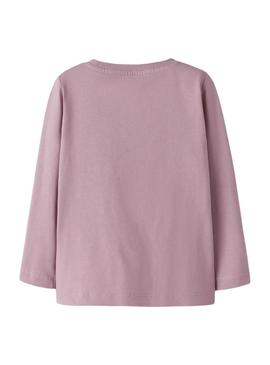 Camisa Name It Frakerna rosa para menina