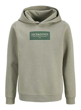 Moletom Jack and Jones Greene verde para menino