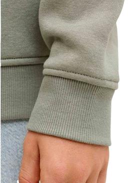 Moletom Jack and Jones Greene verde para menino