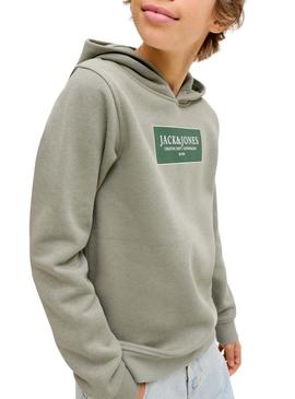 Moletom Jack and Jones Greene verde para menino