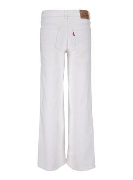Calças Jeans Levis Wide Perna Azul para Menina