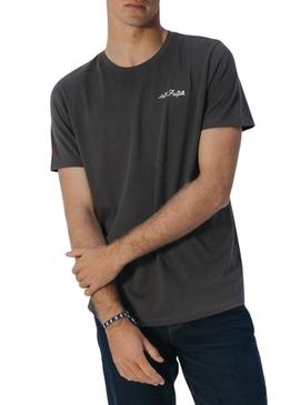 Camisa El Pulpo Snowlovers cinza para homem