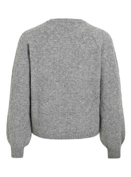 Camisola Vila Vivilas cinza para mulher