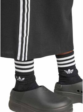 KNITTED SKIRT   BLACK