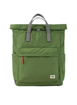 Mochila Roka Canfield small verde para mujer e homem
