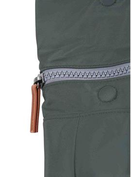 Mochila Roka Canfield pequena verde escuro para mujer e homem.