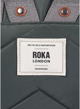 Mochila Roka Canfield pequena verde escuro para mujer e homem.