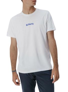 Camisa O Polvo Aventura no Ártico branca para homens