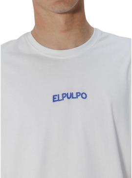 Camisa O Polvo Aventura no Ártico branca para homens