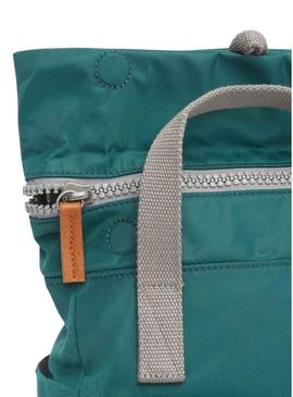 Mochila Roka Canfield pequena azul turquesa para mujer e homem.