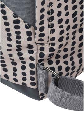 Mochila Roka Canfield pequena de lunares para mulher e homem