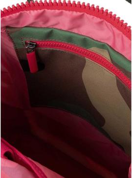 Mochila Roka Canfield pequena camuflagem vintage para mulher e homem.