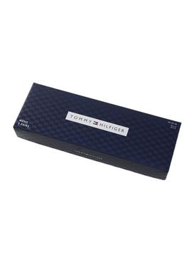 Pack 3 pares de meias Tommy Hilfiger Giftbox azul marinho para homem
