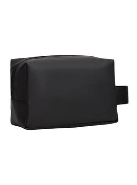 Nécessaire Tommy Jeans Daily Tech Ripstop preto para homem.