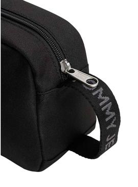 Necessaire Tommy Jeans Essential Daily Washbag preta para homem.
