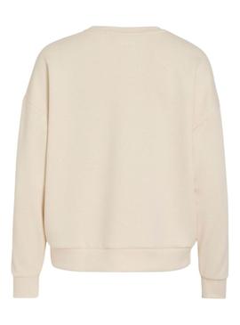 Moletom Vila Visiffi bege para mulher