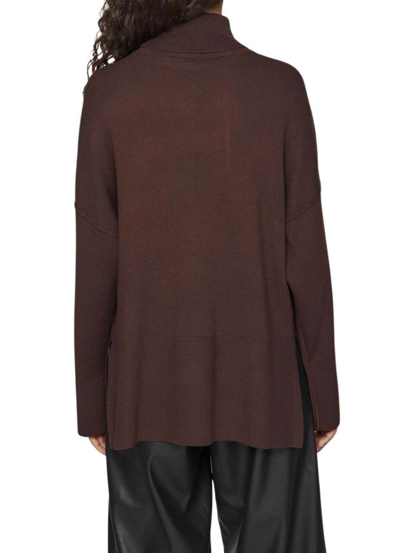 Camisola marrom Vila Viostria para mulher.