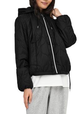 Jaqueta Only Miki preta para mulher.