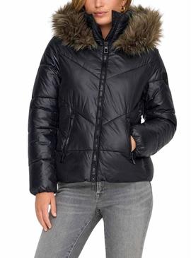 Jaqueta Only Fever preta para mulher