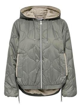 Jaqueta Only Miki verde para mulher