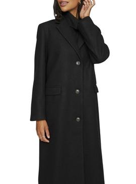 Casaco preto Vila Visolo para mulher