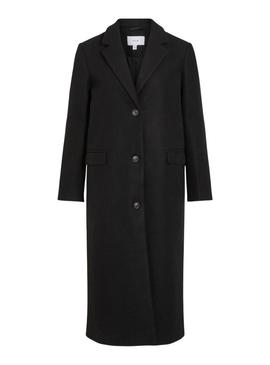 Casaco preto Vila Visolo para mulher