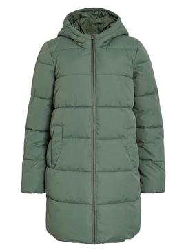 Casaco acolchoado Vila Karla verde para mulher