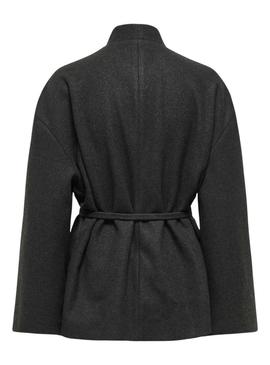 Kimono Only Fox cinza para mulher.