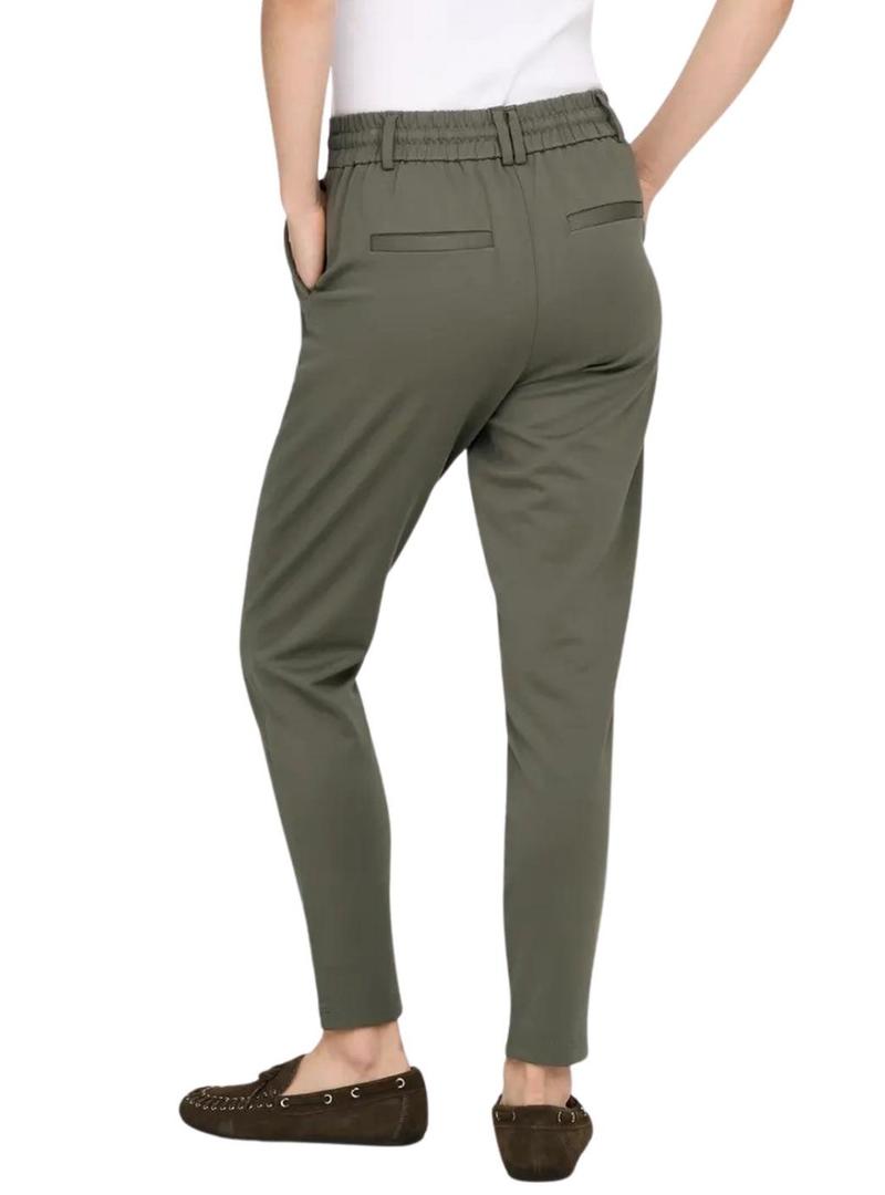 Calça Only Poptrash verde para mulher