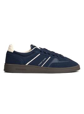 Sapatilhas Tommy Jeans The Greenwich azul marinho para mulher.