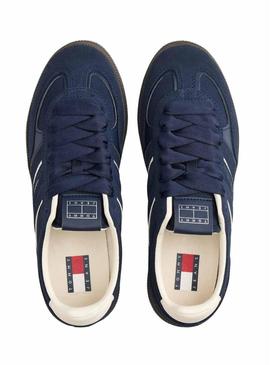 Sapatilhas Tommy Jeans The Greenwich azul marinho para mulher.