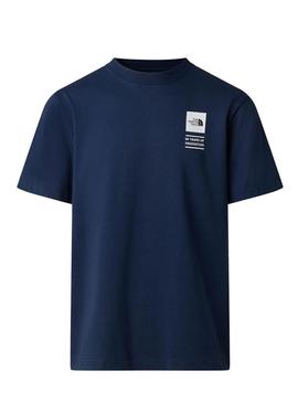 Camiseta The North Face Summit azul marinho para homem.