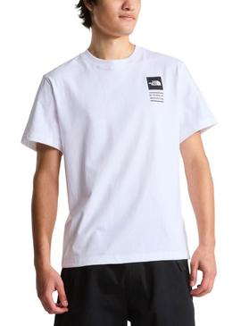 Camiseta The North Face Duffel branca para homem.