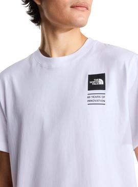 Camiseta The North Face Duffel branca para homem.
