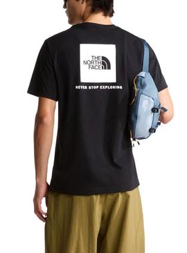 Camiseta The North Face Box preta para homem