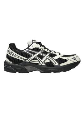 Sapatilhas Asics Gel 1130 preto e branco para homem.