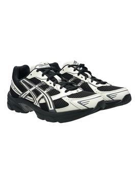 Sapatilhas Asics Gel 1130 preto e branco para homem.