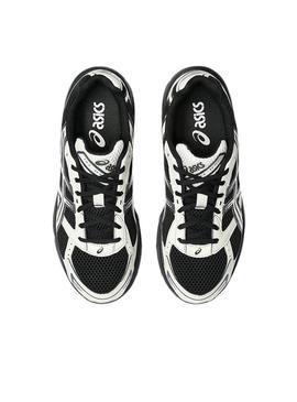 Sapatilhas Asics Gel 1130 preto e branco para homem.