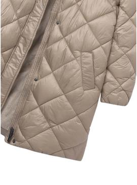 Casaco Mayoral Carvão bege para menina.