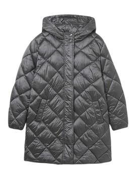 Casaco Mayoral cinza carvão para menina