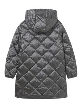 Casaco Mayoral cinza carvão para menina