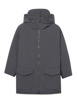 Parka Mayoral Sombra cinza para menino