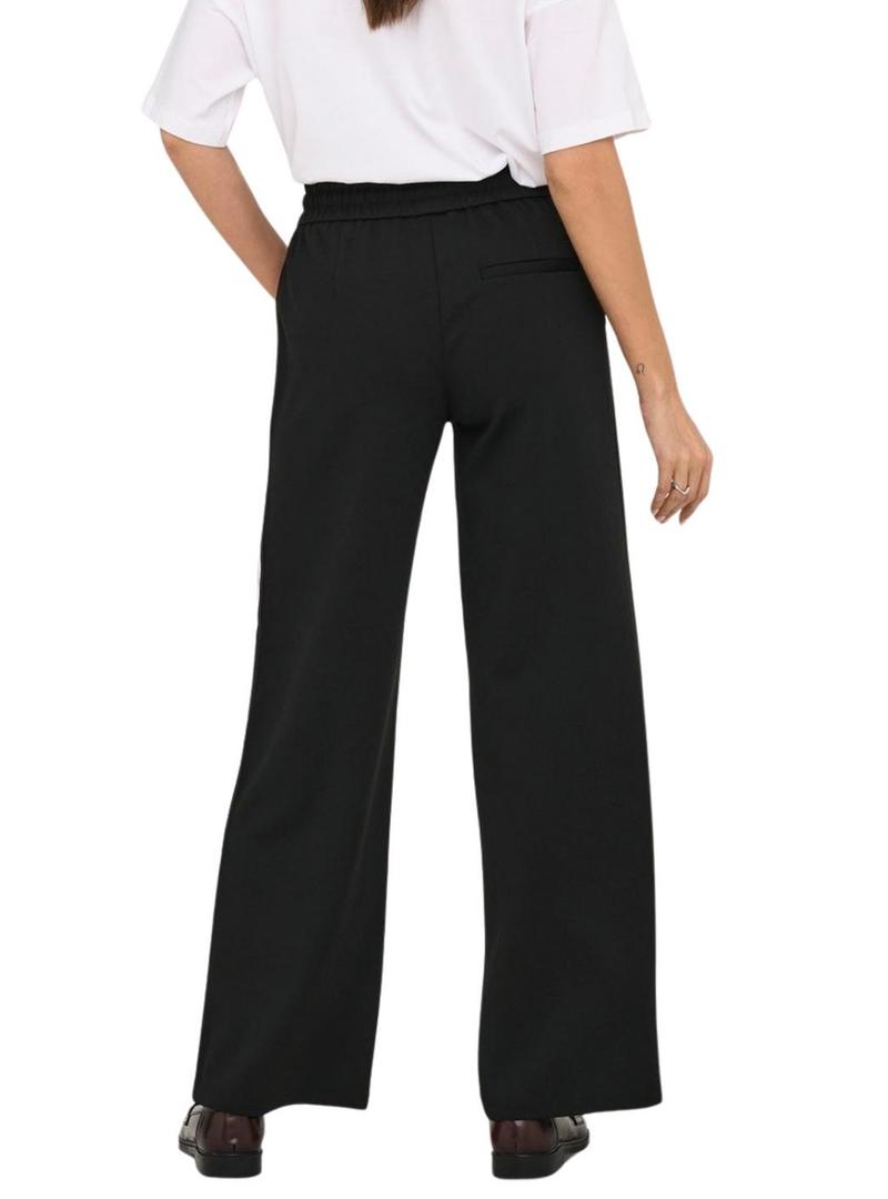 Calça Only Poptrash Tadia preta feminina